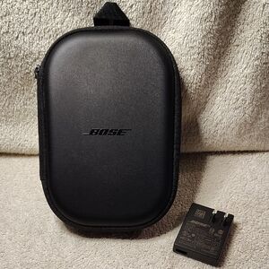 Bose Black Protective Case For Headphones with Bose Charger Box Only